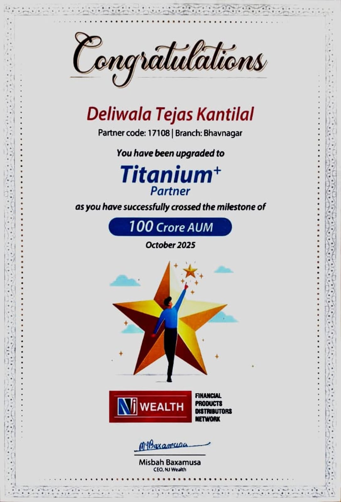 NJ Wealth - Titanium Partner